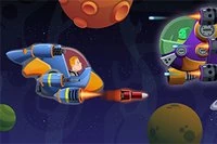 Galactic Attack este un joc shooter 2D super distractiv și provocator în stil