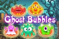 Elimină fantomele în acest joc de Halloween cu bile