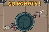 Roboții noștri luptă împotriva mașinilor ostile.