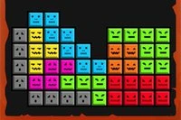 Jocul clasic Tetris revine, de data aceasta cu figuri înfricoșătoare.