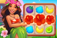 Refugiază-te în paradisul din Hawaii Match 5!