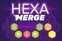 Unește blocurile hexagonale până la 2048