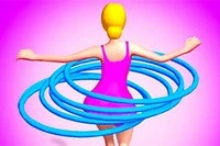 Alege cercurile hula de culoarea corectă și continuă!
