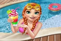 Este vară și Prințesa Gheții vrea să-și petreacă ziua la piscină