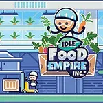 Personaje animate cu căști de protecție lucrează într-o instalație de producție alimentară high-tech, cu rafturi de plante și un logo mare