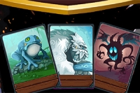 Infinite Heroes este un joc de cărți pe tablă unde trebuie să intri în