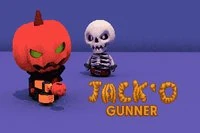 Jack-O Gunner este un joc de acțiune și supraviețuire casual cu temă de