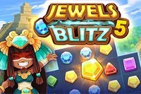 Jewels Blitz 5 este un joc de tip match-3 pentru a vizita Templurile Maya și a