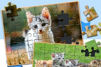 „Jigsaw Puzzle: Pisici și Pisicuțe” este un joc de puzzle captivant.