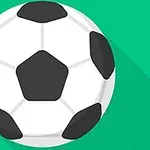 Minge de fotbal alb-negru pe un fundal verde