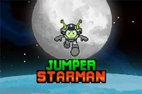 Jumper Starman este un joc pixel art cu elemente clasice de platformă