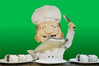 Ajută-l pe cel mai neîndemânatic bucătar de sushi din lume să-și