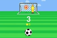Kick Master este un joc de fotbal casual cu lovituri de penalty distractiv