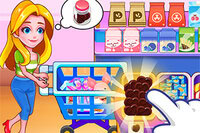 Kids Supermarket este un joc distractiv de supermarket pentru copii