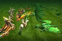 Simulator de bătălii strategice cu cavaleri și dragoni