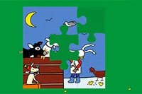 Completează puzzle-ul în acest joc amuzant pentru copii, Lappa Jigsaw
