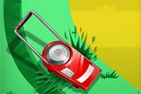Tunde, manevrează și stăpânește pista nesfârșită în Lawn Mower -