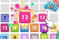 Joc puzzle de blocuri numerotate pentru minte, reguli simple, doar trage și