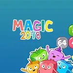 Personaje colorate cu fețe fericite și diverse numere plasate pe fundal albastru