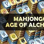 Titluri și simboluri alchimice pe plăci de Mahjongg împilate