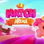 Un personaj drăgălaș sub formă de porc cu o coroană și baghetă magică într-un peisaj colorat și fantezist