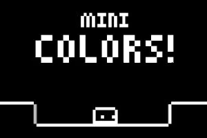 Textul „MINI COLORS!