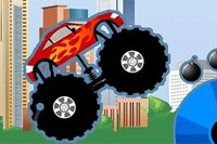Monster Truck Destroyer este un joc de condus cu camioane monstru