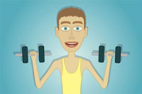 În Muscle Clicker, e timpul să-ți dezvolți mușchii!