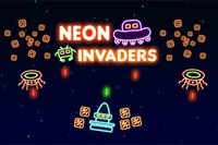 Elimină toți extratereștrii în acest joc cu tematică neon de tip