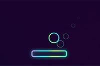 Lovește mingea neon cât de multe ori poți