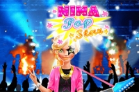 Ajut-o pe Nina, noua vedetă pop, să se pregătească pentru spectacol în