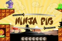 Ajută-l pe Ninja Pig să salveze lumea de o invazie extraterestră!