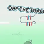 Textul „OFF THE TRACK!