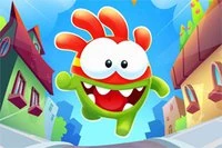 Om Nom: Run este un joc de alergare pe străzile din Nomville