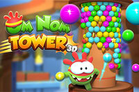Pop, rotește și cucerește turnul în Om Nom Tower 3D – aventura supremă