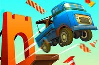 Construiește un pod pentru a ajuta vehiculele să treacă pe cealaltă parte