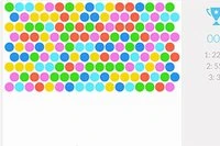 Joc Bubble Shooter cu design simplu