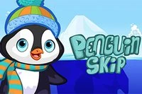 În Penguin Skip te așteaptă o aventură înghețată