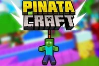 Luptă cu monștrii pinata din Minecraft!