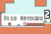 Bine ai venit la noua aventură pe zăpadă a Pink Cuteman!