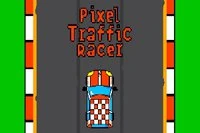 Evită mașinile și avansează tot mai mult în Pixel Traffic Racer