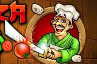 Taie și feliază ingredientele pentru pizza ca un ninja!