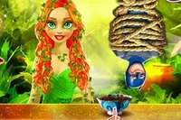Ajut-o pe Poison Ivy să transforme o sămânță într-un nou monstru!