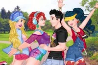 Iarna trecută Ariel, Albă ca Zăpada și Cenușăreasa au decis să meargă