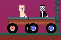 Pro Obunga vs Noob și Hacker este un joc nebunesc 2D pentru doi jucători
