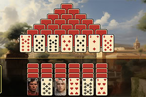 Joacă Solitaire Piramidă în Roma Antică