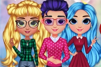 Bun venit la jocul Rainbow Girls Christmas Party