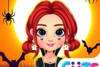 Bine ați venit la jocul Rainbow Girls Halloween Salon