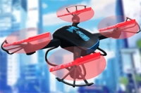 Iată un joc de simulare a conducerii dronei cu animații 3D