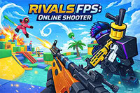 Rivals FPS: Online Shooter este un shooter rapid cu lupte online și grafică